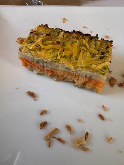 Millefeuille de légumes au Cantal (90 grammes) (catalogue de fêtes 2024)