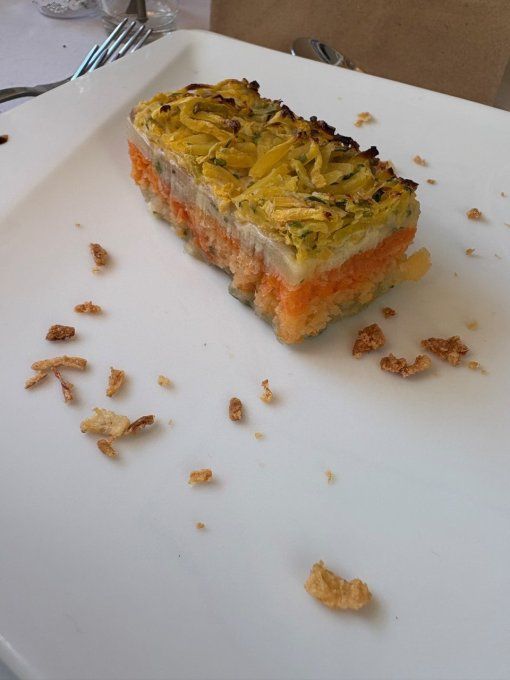 Millefeuille de légumes au Cantal (90 grammes) (catalogue de fêtes 2024)